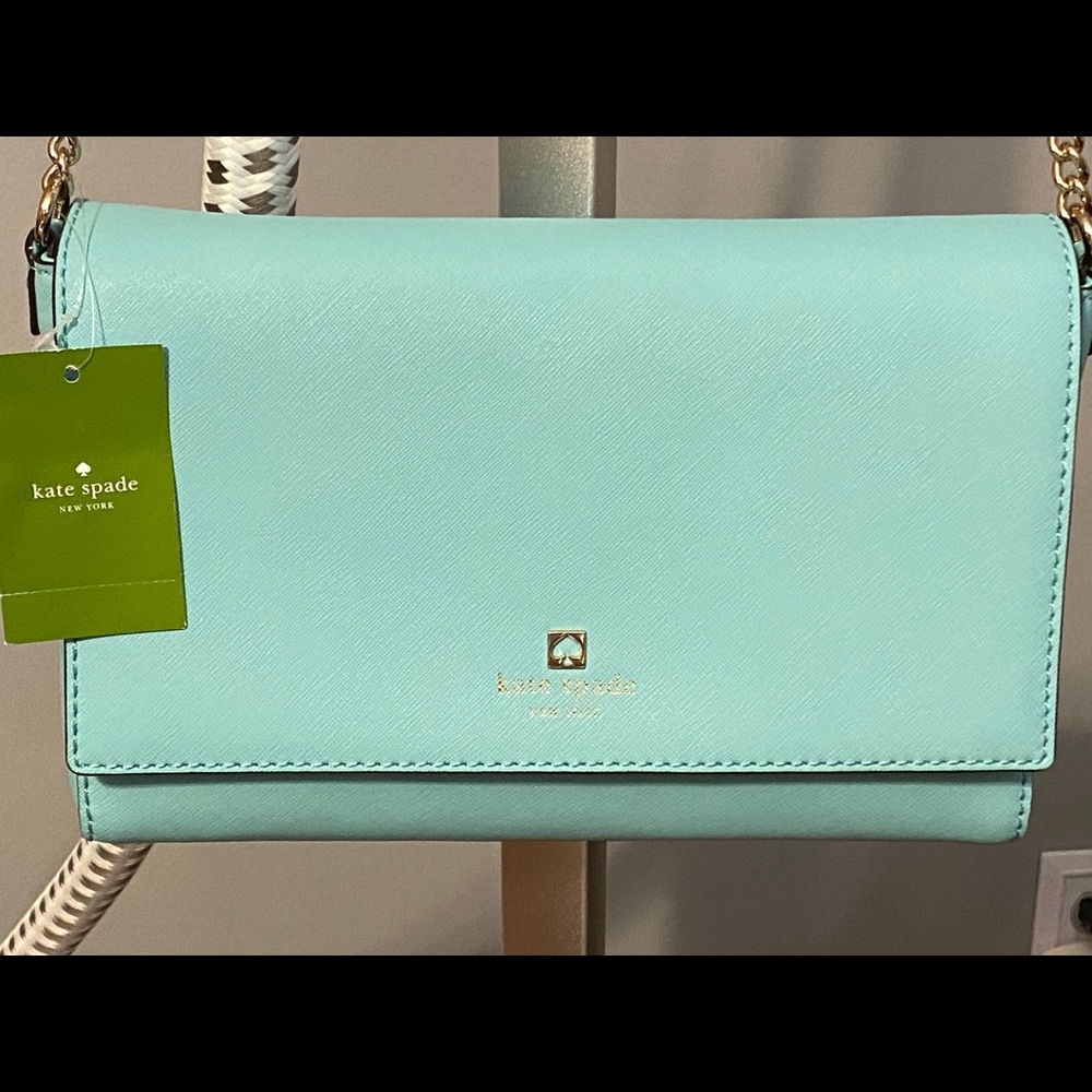 NWT Kate Spade Tiffany blue Crossbody bag